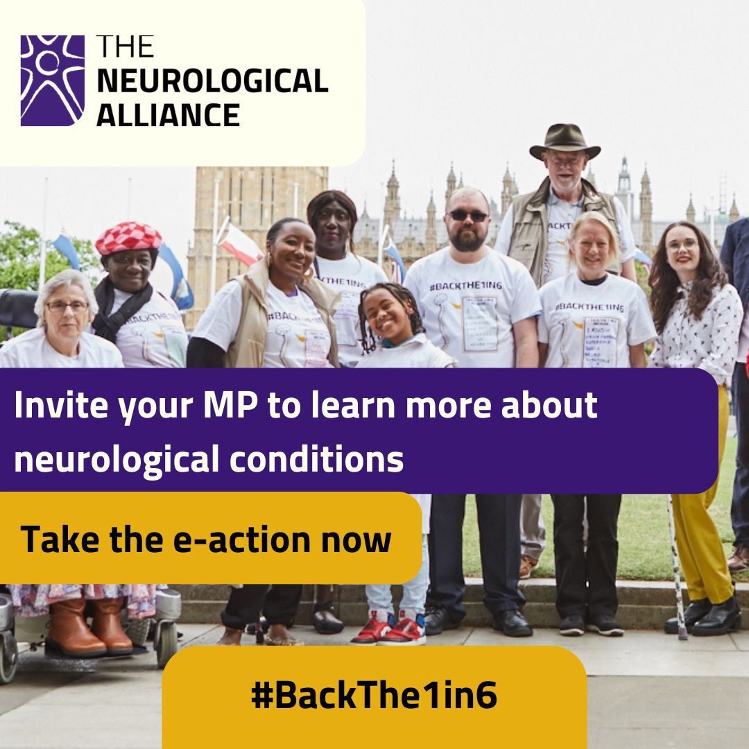 Invite your MP to learn more about neurological conditions